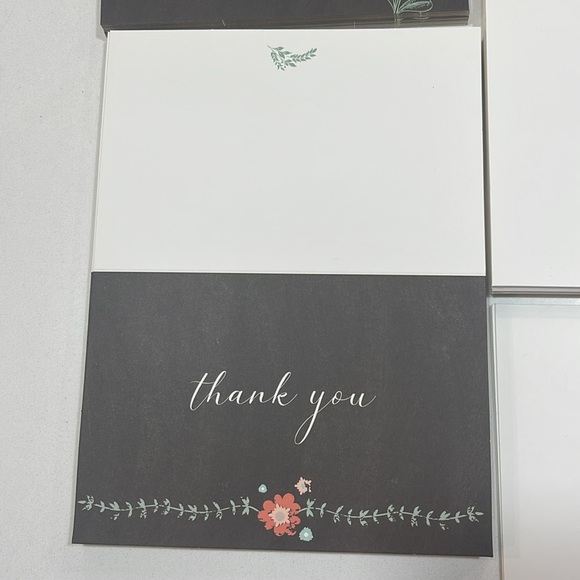 Thank you cards with envelope and seal stickers - Picture 5 of 7